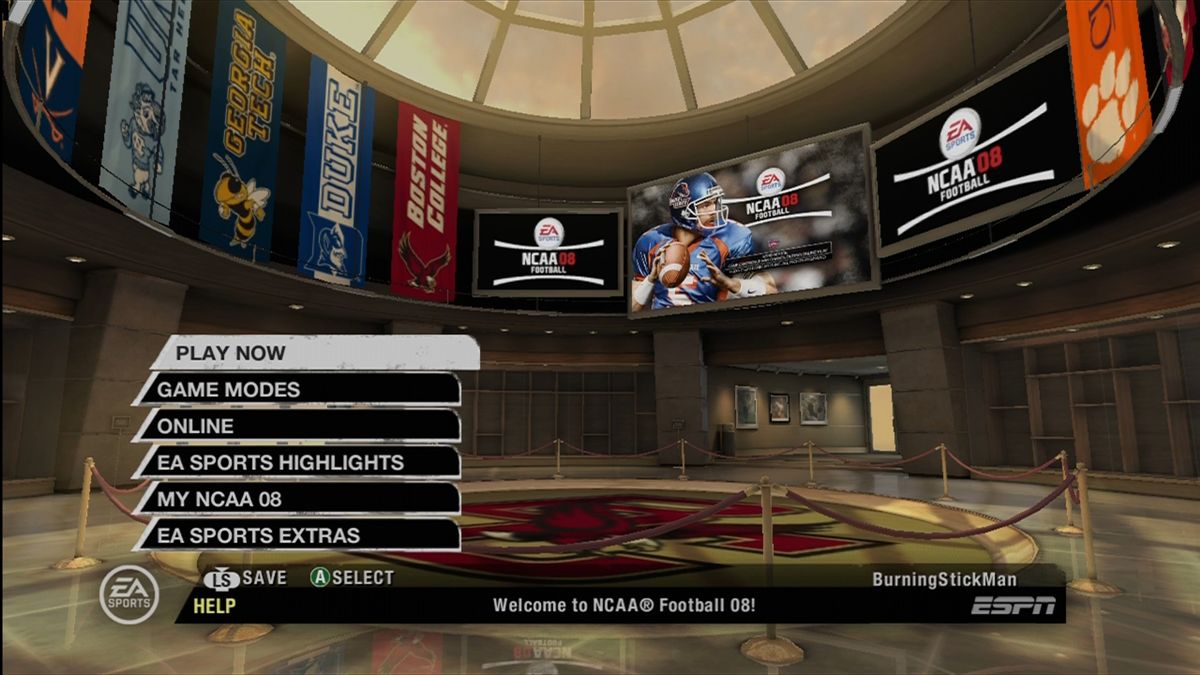 NCAA Football 08 screenshot 4 for Xbox